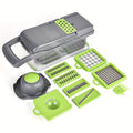 NNETM 22-in-1 Manual Vegetable Chopper Slicer Cutter Set
