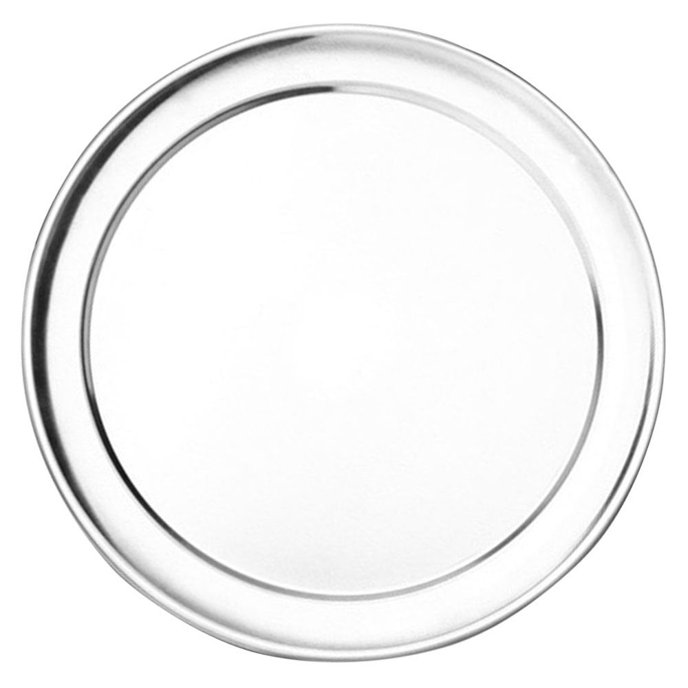 Reusable Aluminum Pizza Pan with Smooth , Wear-Resistant Non-Stick Baking Accessory for Kitchen Use