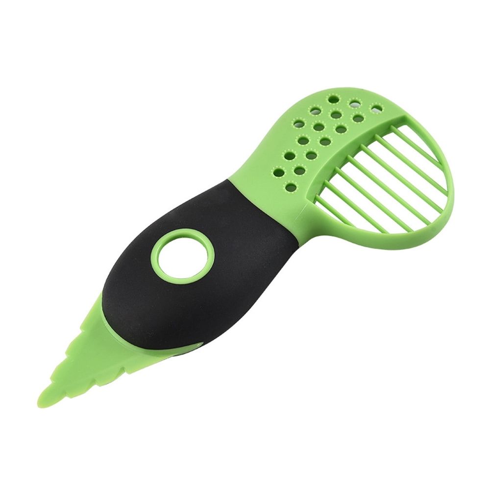 Avocados Slicers, 3-in-1 Avocados Peeler Slicers, Green Avocados Cutter Scoopers and Plastic Avocados Knife, Kitchen Gadget Lightweight Portable Tool, Good Grip Durables Design