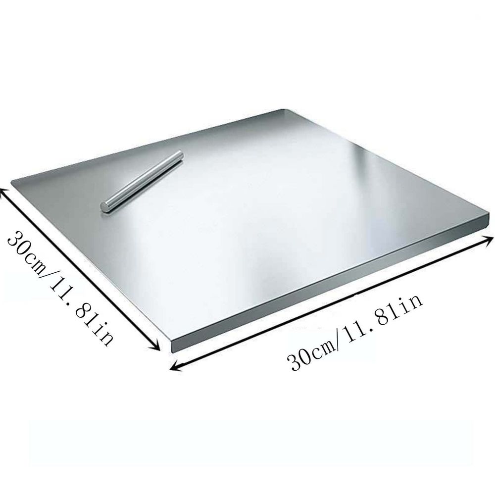Stainless Steel Cutting Board, Food-grade over sink chopping board, scratch resistant easy clean multifunctional kitchen countertop protector,Silver